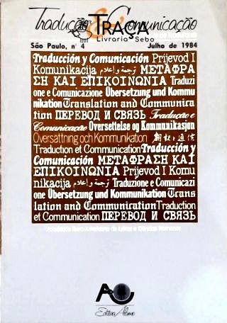 Tradução e Comunicação Nº 4