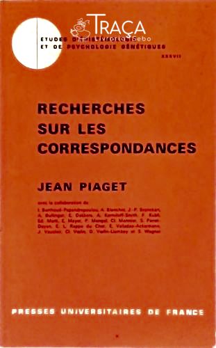 Recherches Sur Les Correpondances