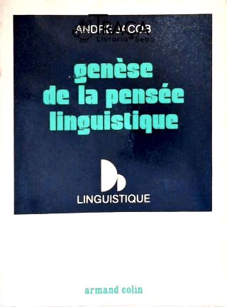 Genèse de La Pensée Linguistique
