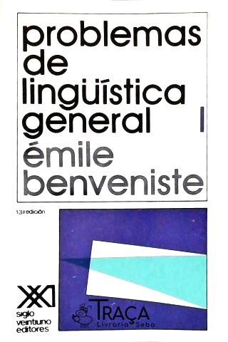 Problemas de Lingüística General - Vol. 1