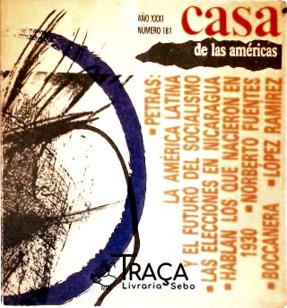 Casa de Las Américas - Ano Xxxi N° 181