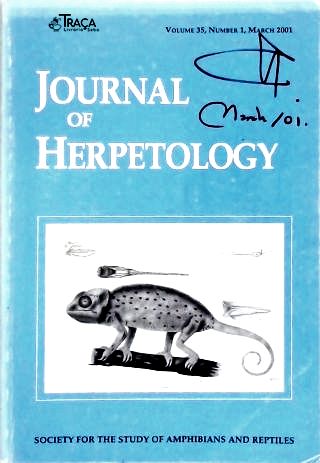 Journal Of Herpetolgy - Vol. 35 Nº 1