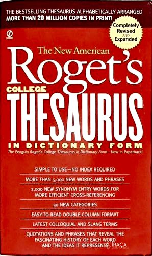New American Rogets College Thesaurus