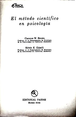 El Método Científico en Psicología