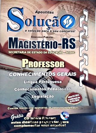 Apostilas Soluções: Magistério-RS