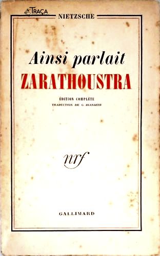 Ainsi Parlait Zarathoustra