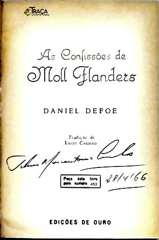 As Confissões De Moll Flanders