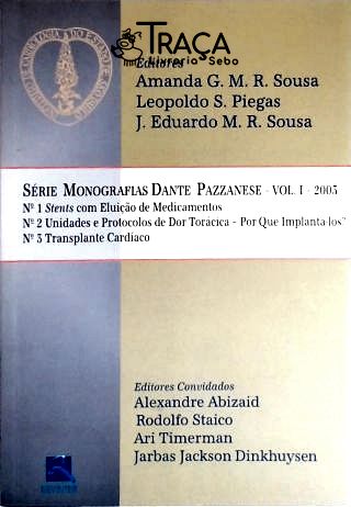 Série Monografias Dante Pazzanese - Vol. 1