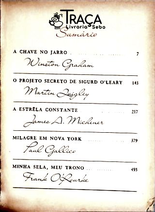 A Chave No Jarro - O Projeto Secreto De Sigurd OLeary - A Estrela Constante - Milagre Em Nova York