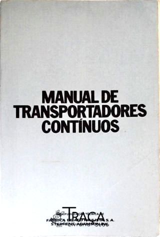 Manual de Transportadores Contínuos