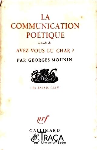 La Comunication Poétique