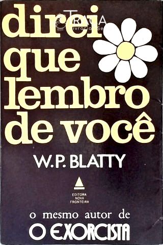 Direi Que Lembro de Você