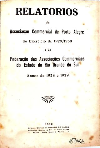 Relatórios 1928 e 1929
