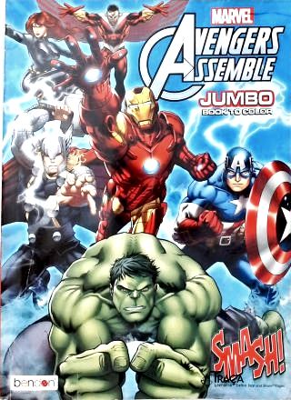 Marvel Avengers Assemble (livro de colorir)