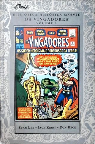 Biblioteca Histórica Marvel Os Vingadores - Vol. 1