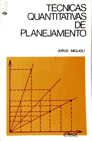 Técnicas Quantitativas de Planejamento