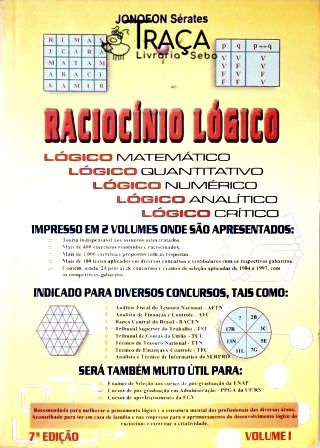 Raciocínio Lógico Matemático - Vol. 1