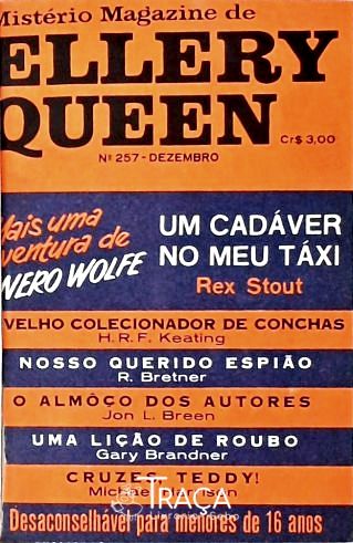 Mistério Magazine De Ellery Queen Nºs 257 260 e 261