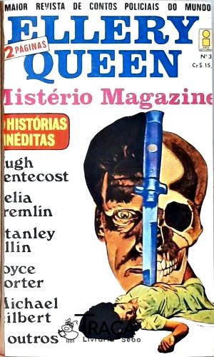 Mistério Magazine de Ellery Queen Nºs 3 4 e 5