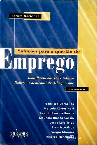 Soluções Para A Questão Do Emprego