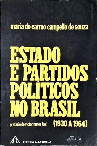 Estado E Partidos Políticos No Brasil