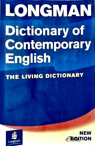 Longman Dictionary Of Contemporary English