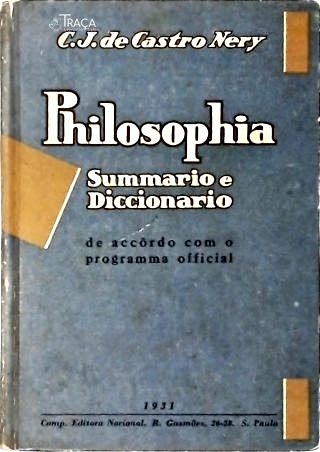 Philosophia - Summario e Diccionario
