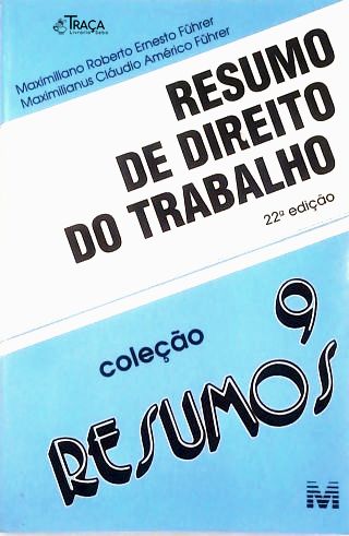 Resumo de Direito do Trabalho