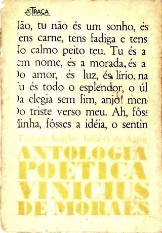 Antologia Poética - Vinícius de Moraes