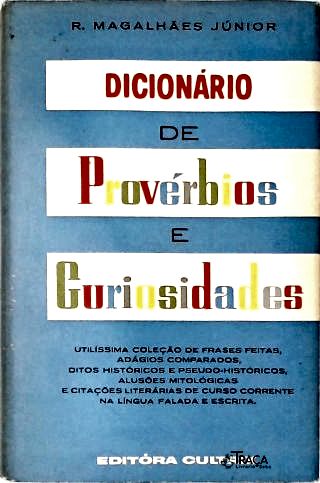 Dicionário De Provérbios E Curiosidades