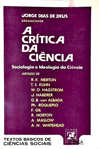 A Crítica da Ciência