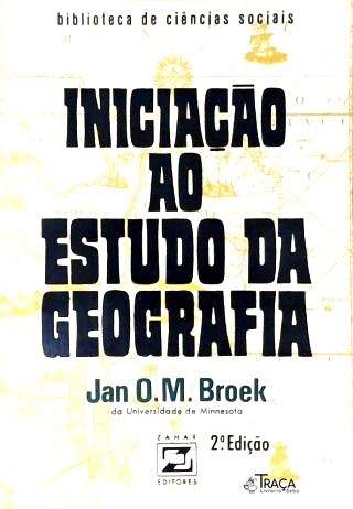 Iniciação Ao Estudo Da Geografia