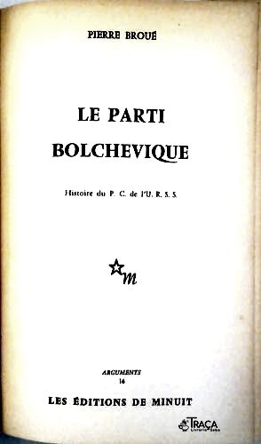 Le Parti Bolchevique