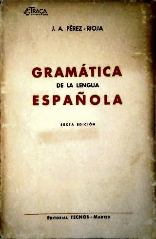 Gramática De La Lengua Española