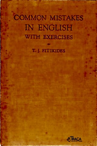 Common Mistakes In English