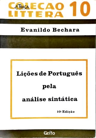 Lições de Português Pela Análise Sintática
