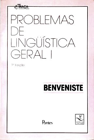 Problemas De Lingüística Geral - Em 2 Volumes