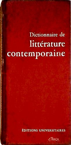 Dictionnaire de Littérature contemporaine