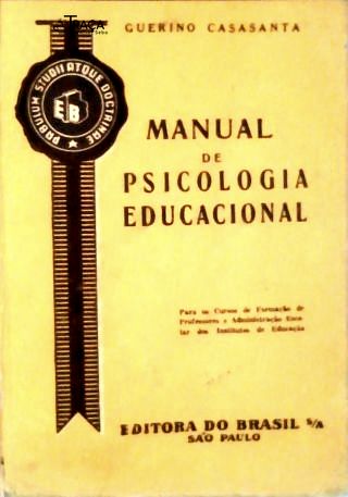 Manual de Psicologia Educacional