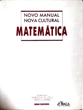 Novo Manual Nova Cultural Matemática