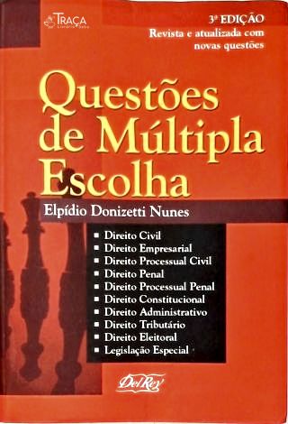 Questões de Múltipla Escolha