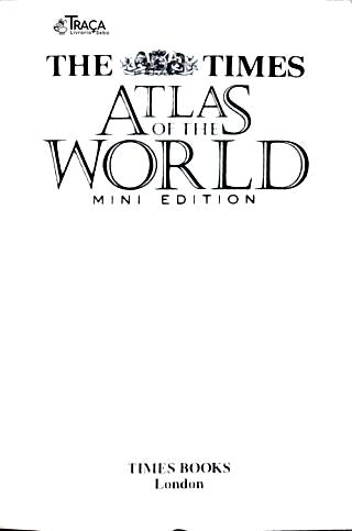 The Times Atlas Of The World Mini