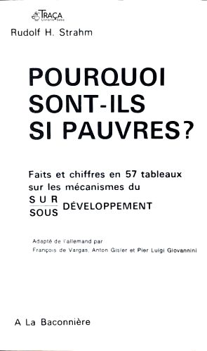 Porquoi Son-ils Si Pauvre