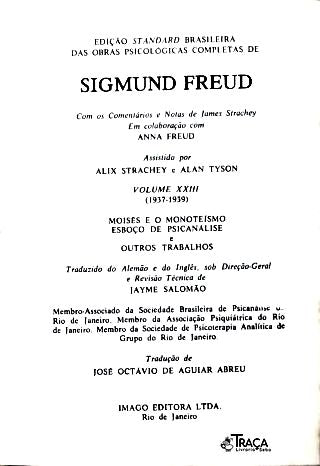Moisés e o Monoteísmo (1937-1939)