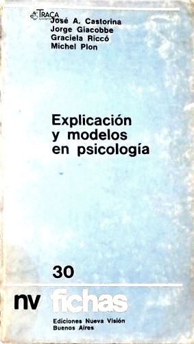 Explicación Y Modelos em Psicologia