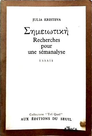 Recherches Pour Une Sémanalyse