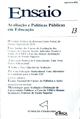 Ensaio - Vol. 4 Nº 13