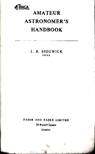 Amateur Astronomers Handbook