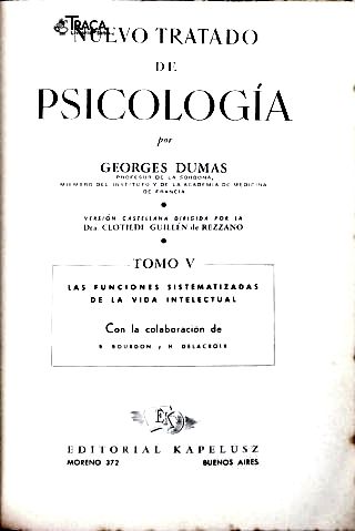 Nuevo Tratado de Psicología - Vol. 5