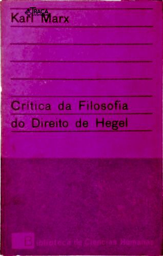 Crítica da Filosofia do Direito de Hegel